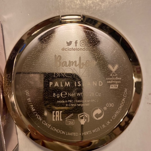 CIATE LONDON Bamboo Bronzer Palm Island $28 - Picture 4 of 5